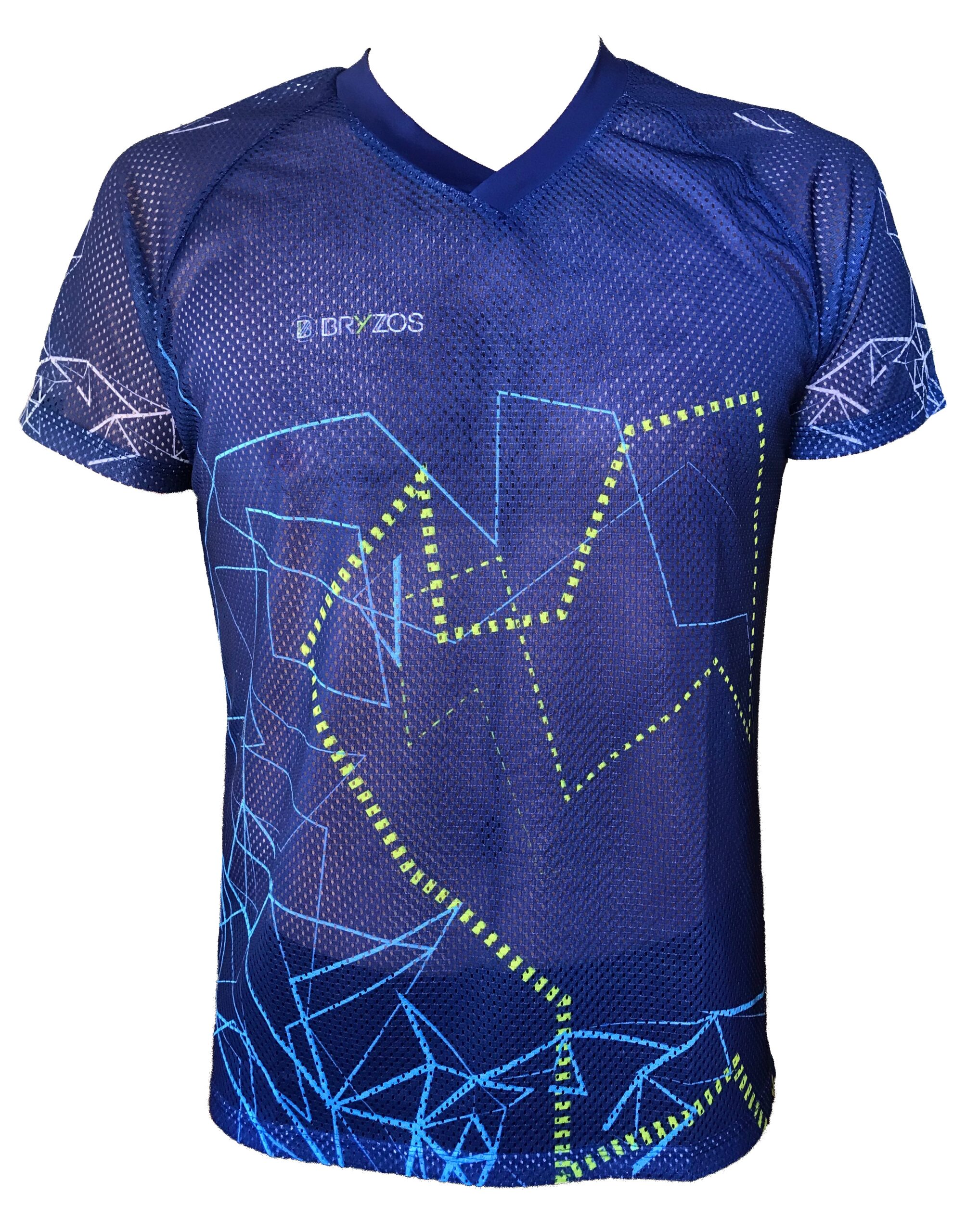 grapich delante BRYZOS GRAPHIC OPENWORK T-SHIRT - Image 1
